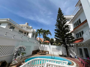 Biệt Thự Nguyên Căn đường Trần Phú Vũng Tàu - View Biển Bãi trước - Hồ bơi sân vườn riêng - 7 phòng ngủ lớn